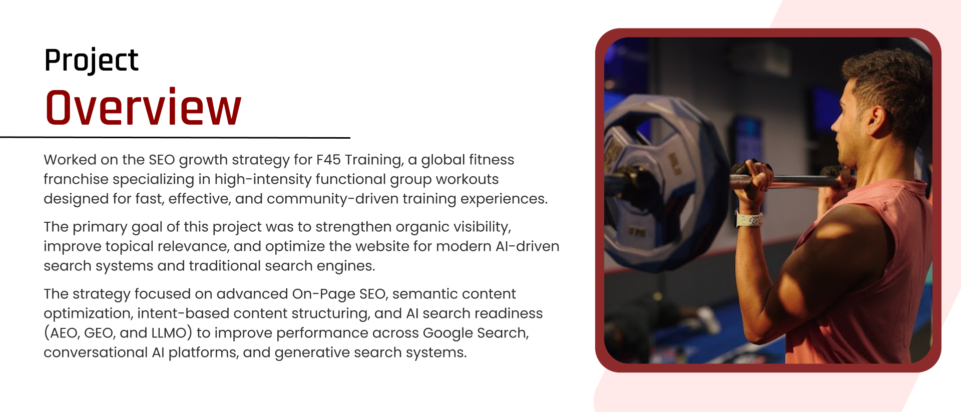 F45 Training SEO & AI Search Growth Case Study | Page 1